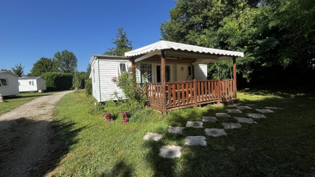 MH 5P (#42) mobil-home locatif du Camping Les Avenières à Manthes