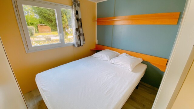 MH 4/6P (#39) Chambre double dans mobil-home 2 chambres