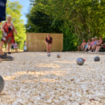 Terrain de pétanque Terrain de pétanque du Camping Les Avenières à Manthes - tournoi
